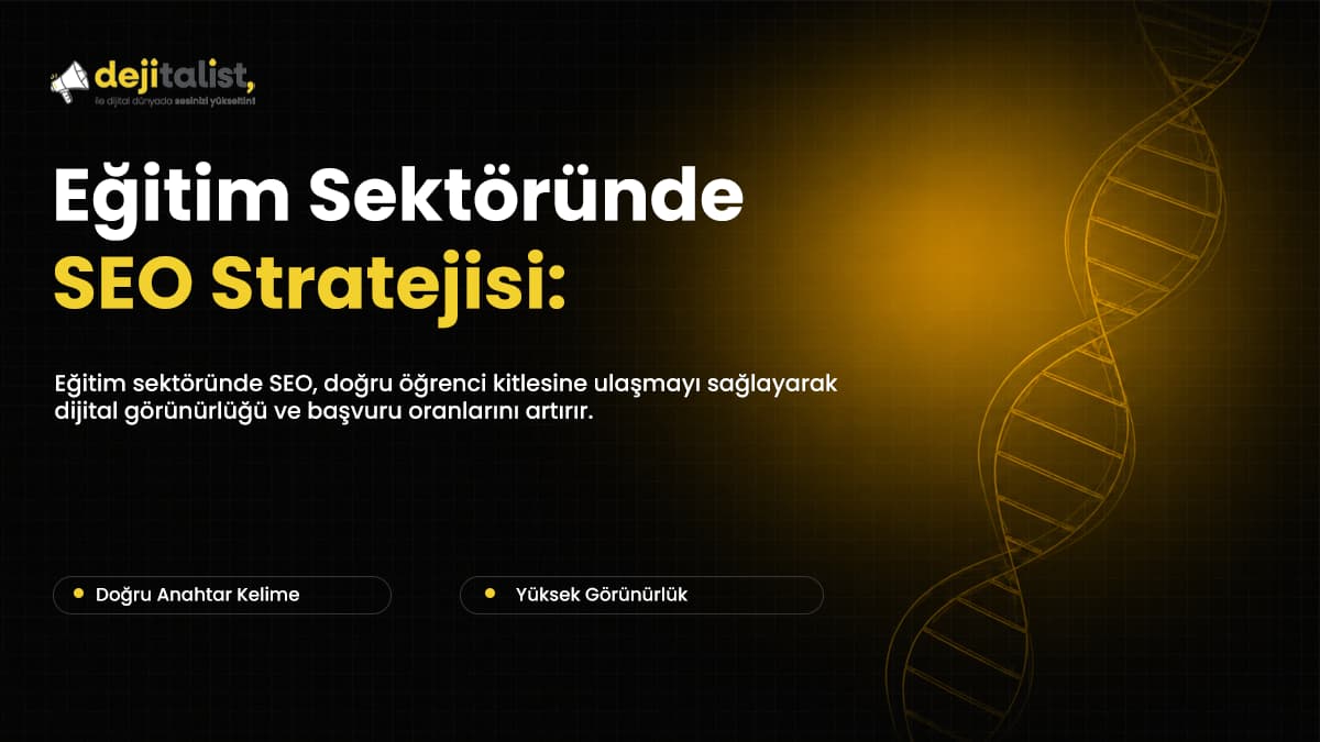 Eğitim Sektöründe SEO Stratejisi