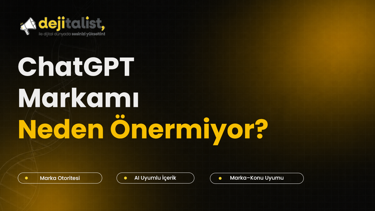 ChatGPT Markamı Neden Önermiyor?